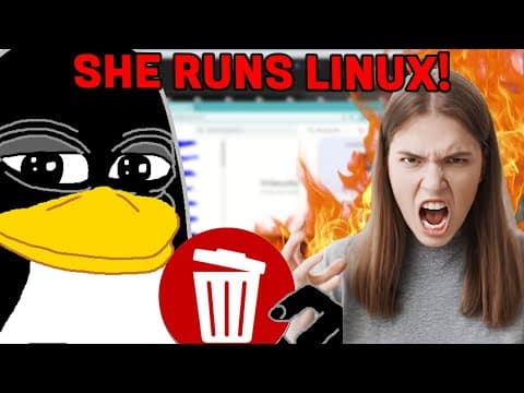 She Is Using Linux Mint To Scam! Girl Scammer Exposed!