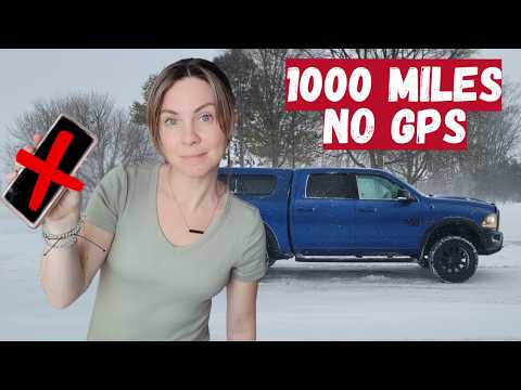 Driving Across America Without Gps… (usa To Canadian Border)