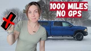 Driving Across America Without Gps… (usa To Canadian Border)