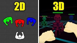 I Remade My 2d Game, But It's 3d