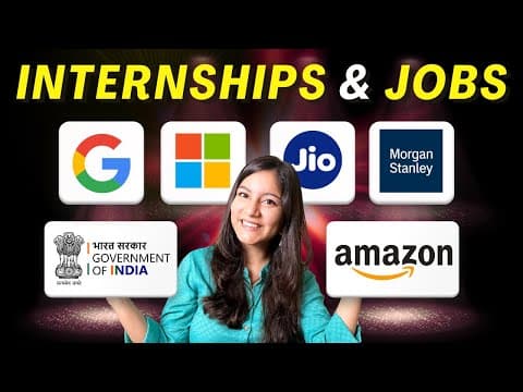 Top Internship & Job Announcements: Don't Miss Out ⚠️
