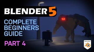 Blender 5 Complete Beginners Guide - Free Course - Part 4 - Old Man Details