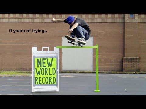 I Finally Did It. The Highest Ollie Of All Time.