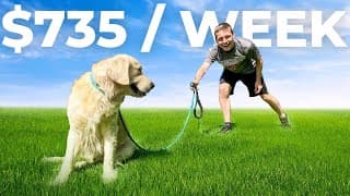 Inside The $735 / Week Dog Walking Hustle