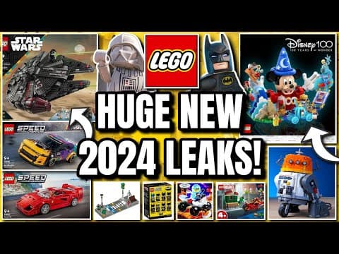 New Lego Leaks! (star Wars, Speed Champs, Disney & More!)