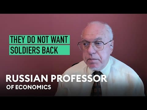 What Will Happen In Russia After The War? Interview With Russian Prof. Of Economics Igor Lipsitc.