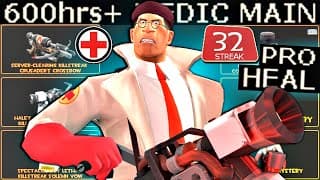 600+ Hour Medic Carries Casual🔸tf2 Gameplay