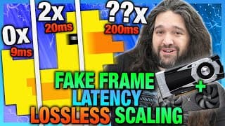 Dual-gpu Fake Frame Latency Benchmarks: $7 Lossless Scaling Frame Generation Test