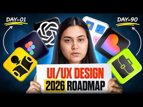 Ui/ux Design Roadmap 2026 (step-by-step- Roadmap) | Anchal Tiwari