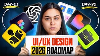 Ui/ux Design Roadmap 2026 (step-by-step- Roadmap) | Anchal Tiwari