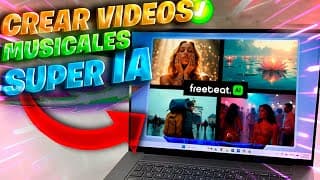 Cómo Crear Videos Musicales Con Ia / De Musica A Videoclip Super Facil!