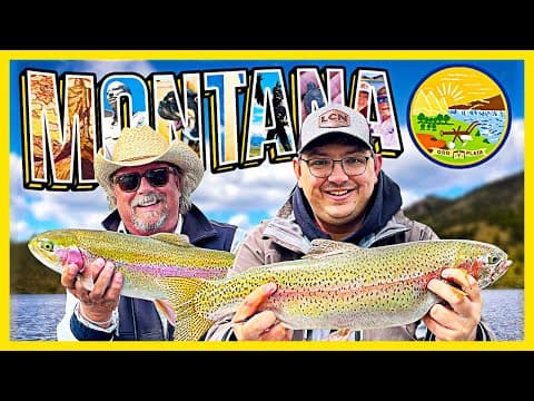 Marksman Goes Outside - Montana Fishing Trip For Giant Rainbow Trout