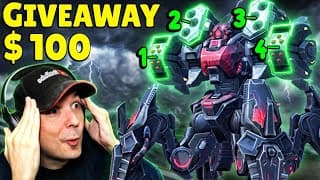 100$ Giveaway & Killer Machine Scorpion – Mech Arena