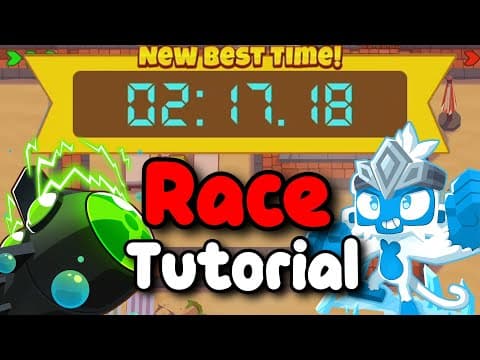 Btd6 Race Tutorial / Guide | Summer Dreams