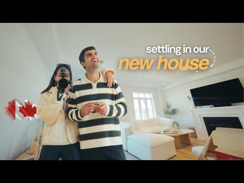 Our Furniture Finally Made It To Our New Home In Canada 🥹🇨🇦