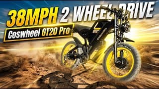 The Coswheel Gt20 Pro Is The Fastest Ebike! 38mph And 145 Mile Range!