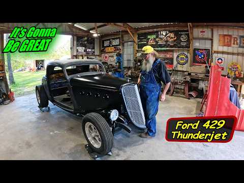 Front Cap Work On The 34 Ford Coupe