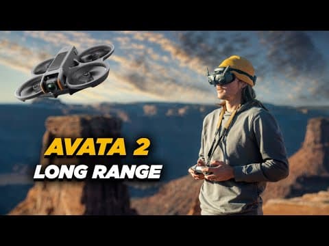Epic Long Range Flight With The Dji Avata 2 | Full Long Range Fpv Flight