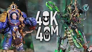 Blades Of Ultramar Versus Canoptek Court. Warhammer 40k In 40m