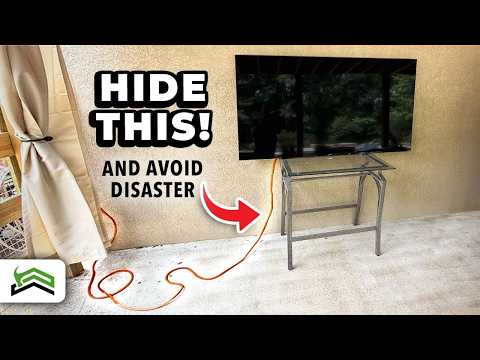 How To Wall Mount A Tv With No Visible Power Cords (step-by-step Diy)