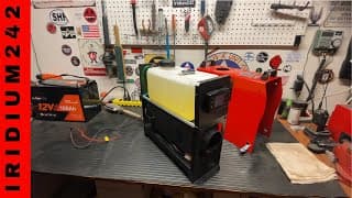 Cheap And Easy Diesel Heater : Brearo 8kw 16 Hour Run Time Heater