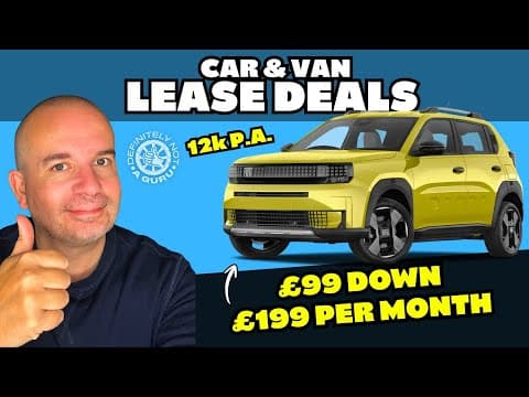 Car & Van Lease Deals Of The Week | 23rd Jan 2026