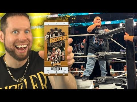 I Got Vip Tickets To My First Aew Event
