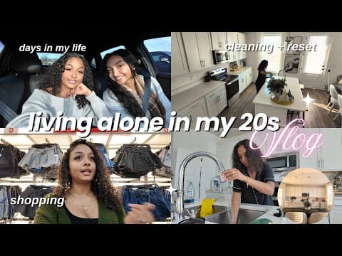 Living Alone Diaries 🎄 | Christmas Shopping + Cleaning + Life In My 20s