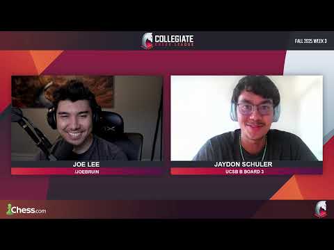 Collegiate Chess League Fall 2025 Week 5