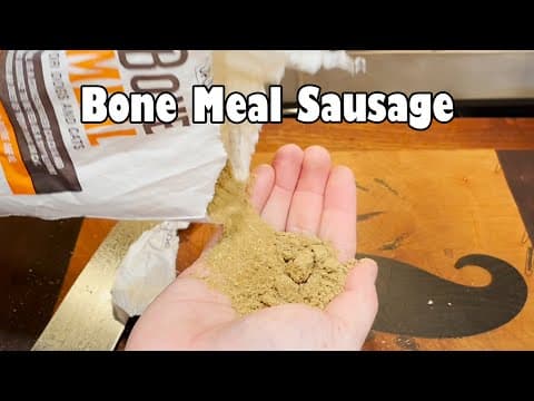 Bone Meal Sausage