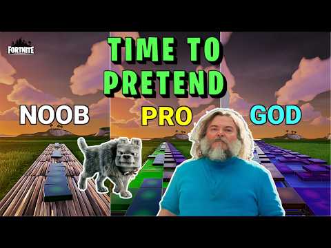 Mgmt - Time To Pretend - Noob Vs Pro Vs God (fortnite Music Blocks)