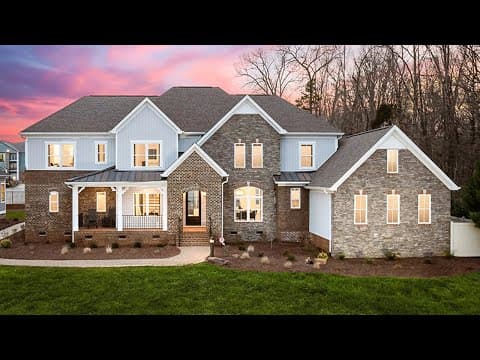 100% Obsessed With The 2 Story Kitchen Inside This Stunning 3600 Sqft Charlotte Home!