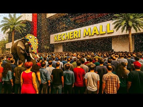 I Built The Biggest Mall Ever At Thrissur, Kecheri! 🏬💰 | Mall Simulator Gameplay