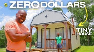 We Got A Tiny House For FREE