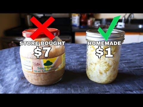 Stop Buying Sauerkraut! It's So Easy To Make At Home