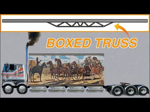 My Stretched Semi Truck Custom Frame Gets Even Crazier Design!