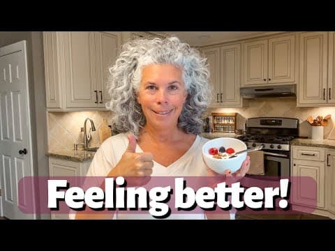 I Look A Dang Mess (but Feel Much Better)...let's Catch Up!