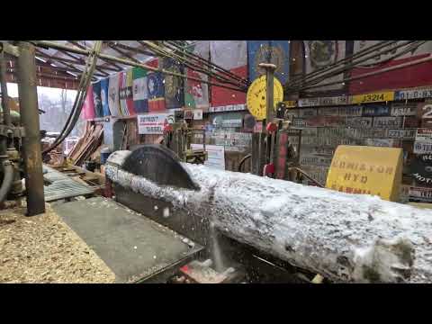 Sawing In The Cold On The First Day Of Summer # 729