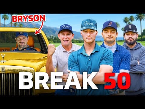 Can We Break 50 @ Bryson Dechambeau's Home Course