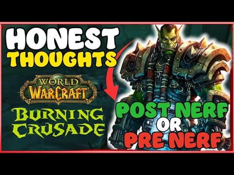 Post Nerf Raids....does It Even Matter?? | Tbc Classic