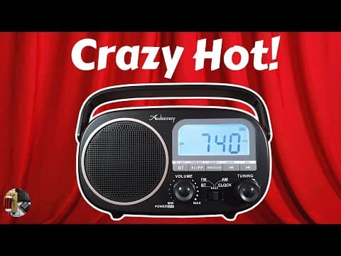 Audiocrazy Ac-dp2409 Am Fm Bt Radio Review