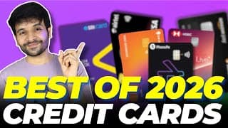 Best Cashback Credit Cards 2026 | Top 10 Credit Cards 2026 😍😍