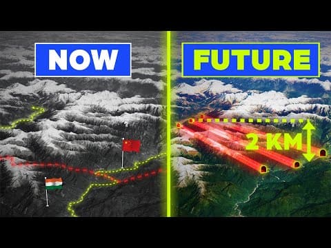 China’s $167bn Tunnels Through The Himalayas