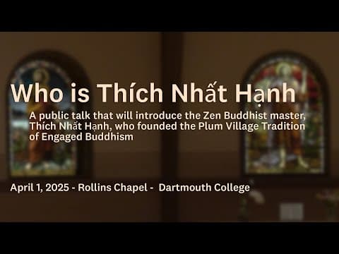 Who Is Thích Nhất Hạnh