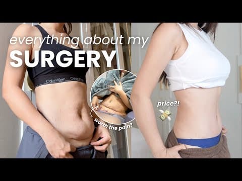 Tummy Tuck And Liposuction Surgery Experience | Raw And Real Honest Review 🥹