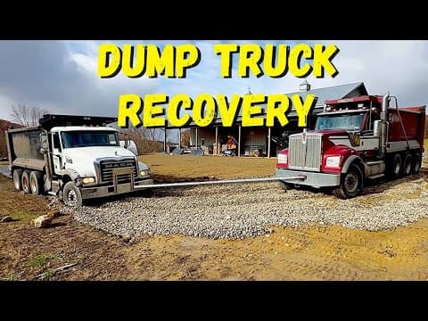 Road Build Turned Into Dump Truck Recovery