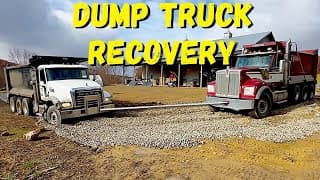 Road Build Turned Into Dump Truck Recovery