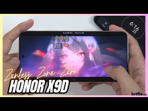 Honor X9d Zenless Zone Zero Gaming Test | Snapdragon 6 Gen 4 | 120hz Display