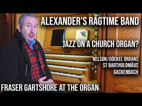 Ragtime On A Church Organ?! 🎹 "alexander's Ragtime Band" (irving Berlin)