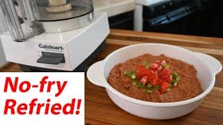 Food Processor Refried Beans Are Just So Easy